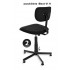 Darbo kėdė siuvėjui, minkšta paaukštinta GTK BLACK 01 H